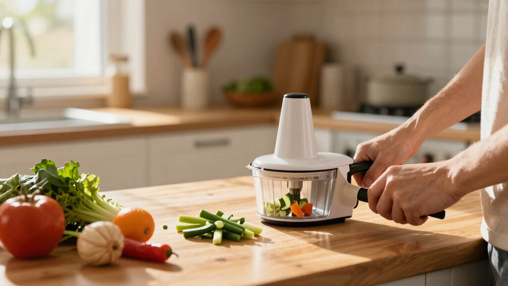 compact electric food choppers