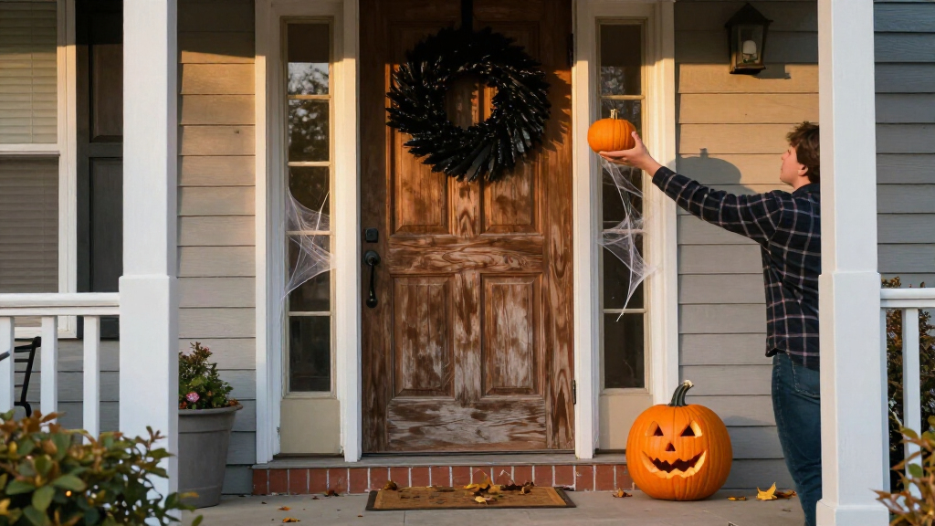 halloween door decorations