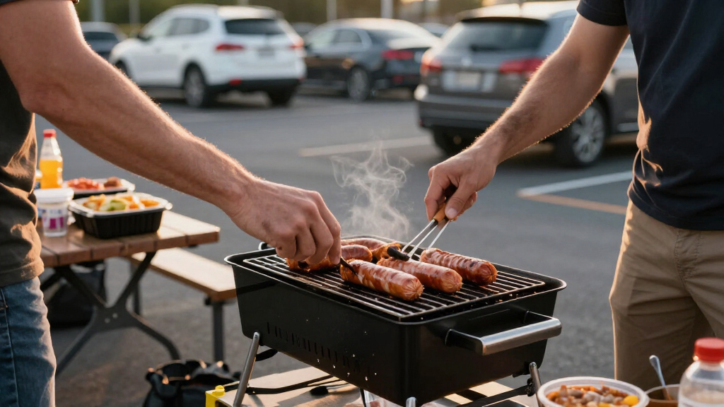 portable tailgating grills