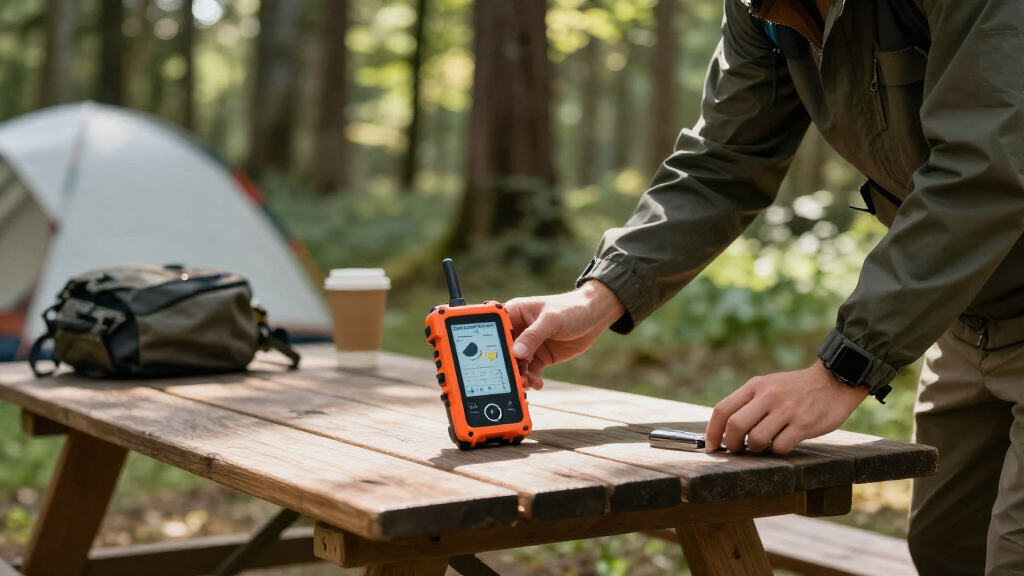 portable weather station for camping