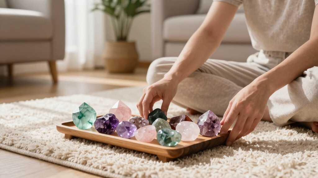 crystal grid meditation kits