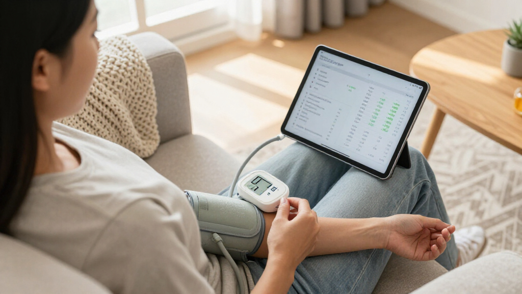 wireless blood pressure monitor