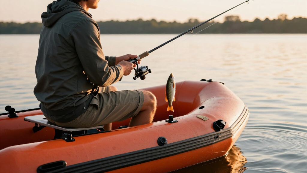 inflatable boat for fishing