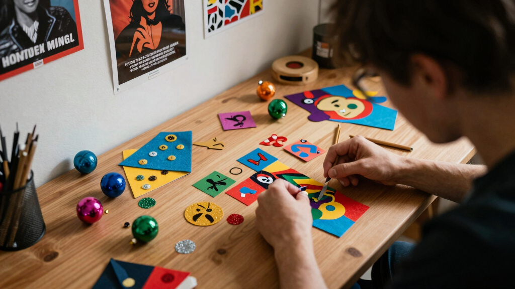 pop culture-themed party decorations
