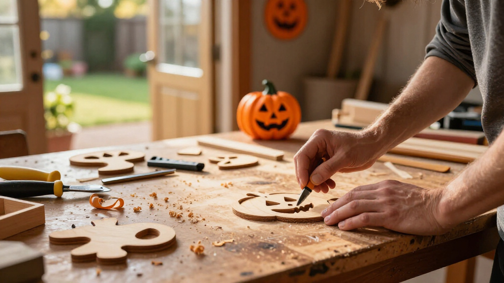 Halloween woodworking project kits