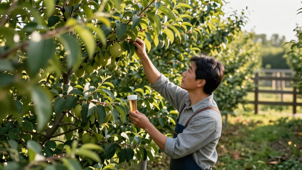 orchard insect pheromone traps