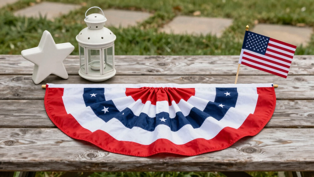 senior-friendly outdoor patriotic decor