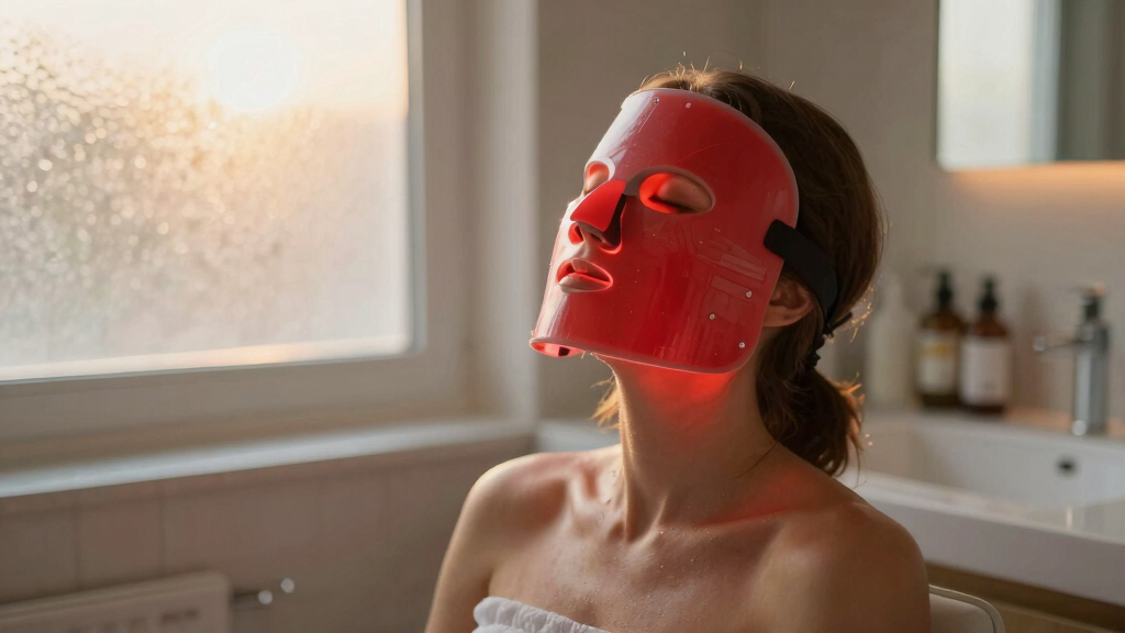 red light therapy mask