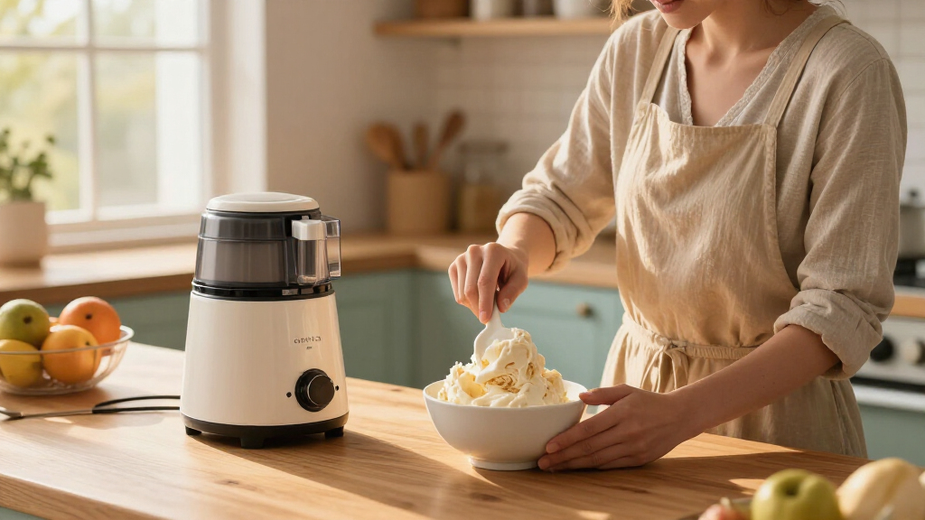 best ice cream maker with built in compressor
