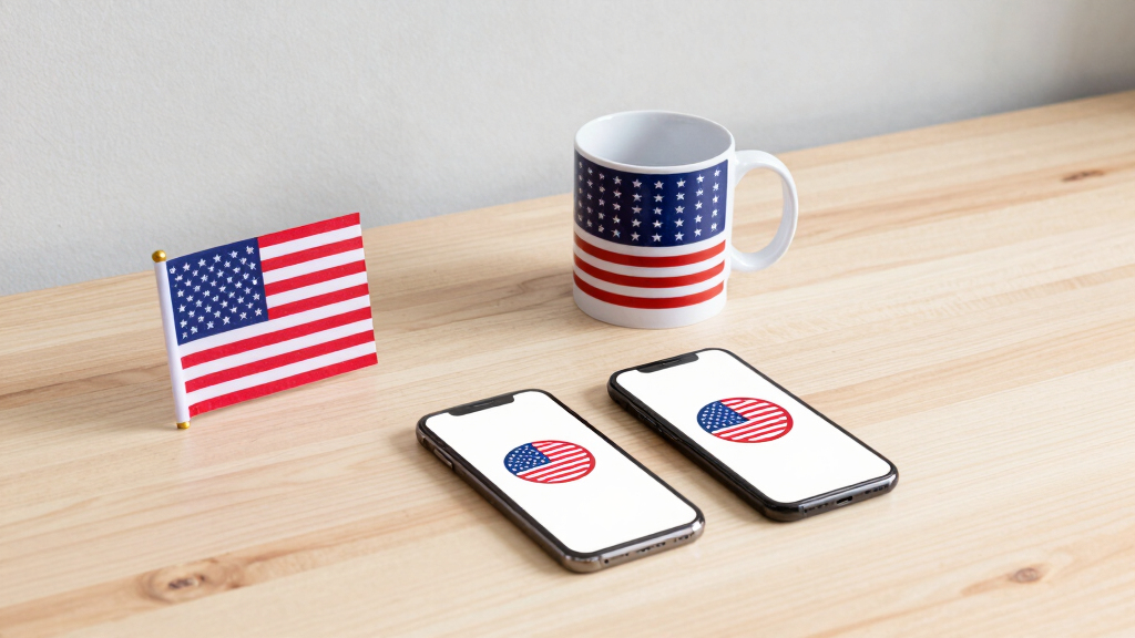 patriotic office decor