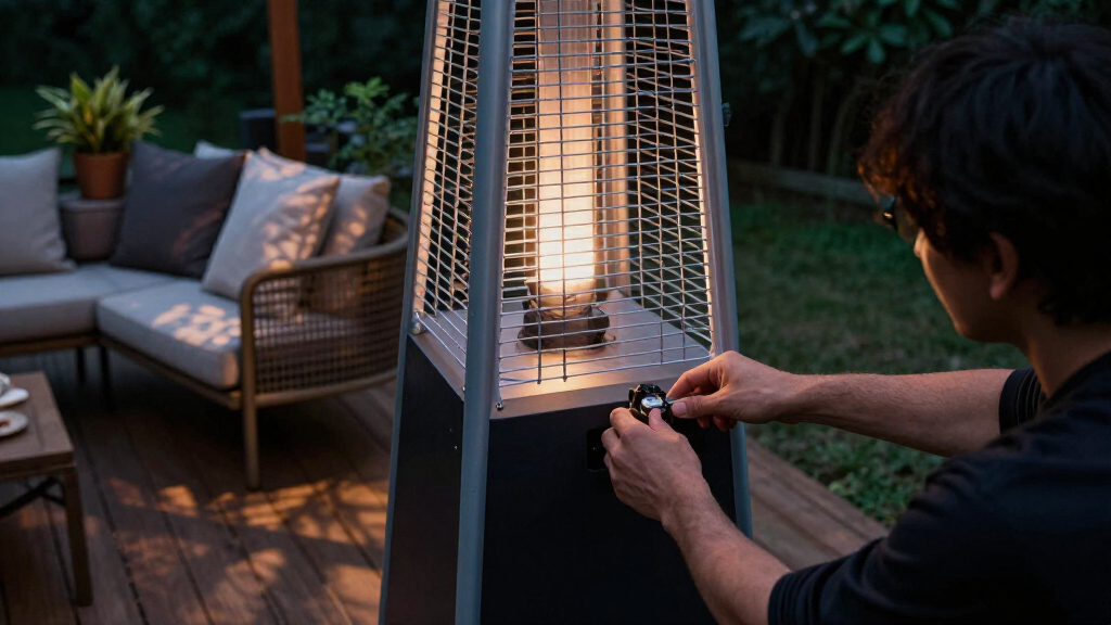 propane patio heater tall