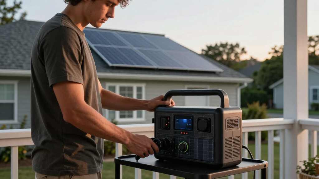 solar backup power stations
