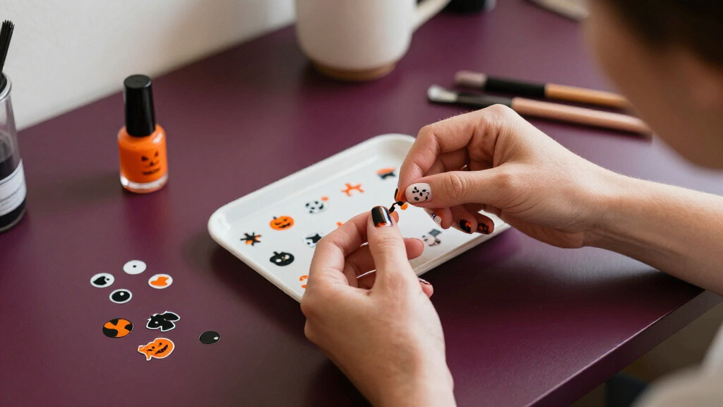 Halloween nail art stickers