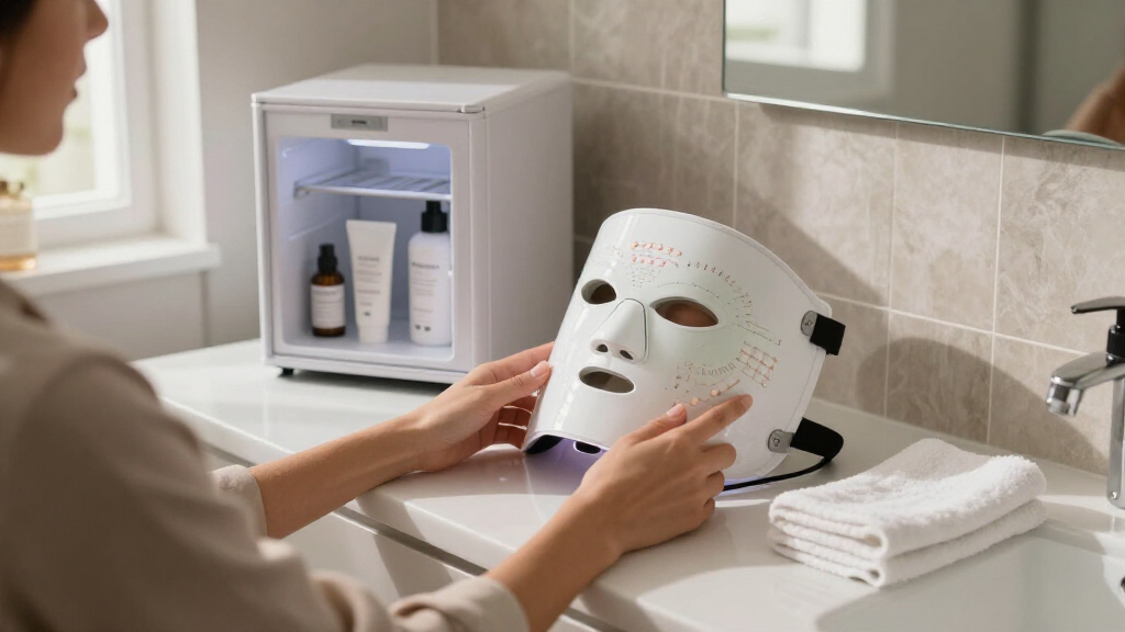 skincare fridgecompatible led mask