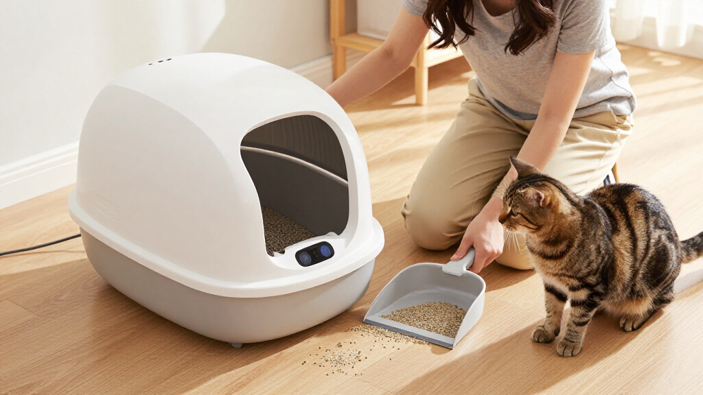 automatic litter boxes on amazon
