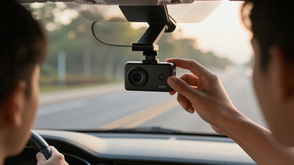 dash cam with dual lens and cpl filter