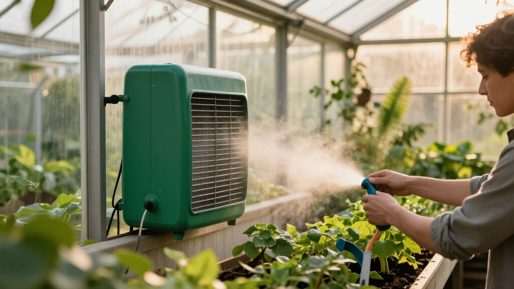 best greenhouse evaporative coolers