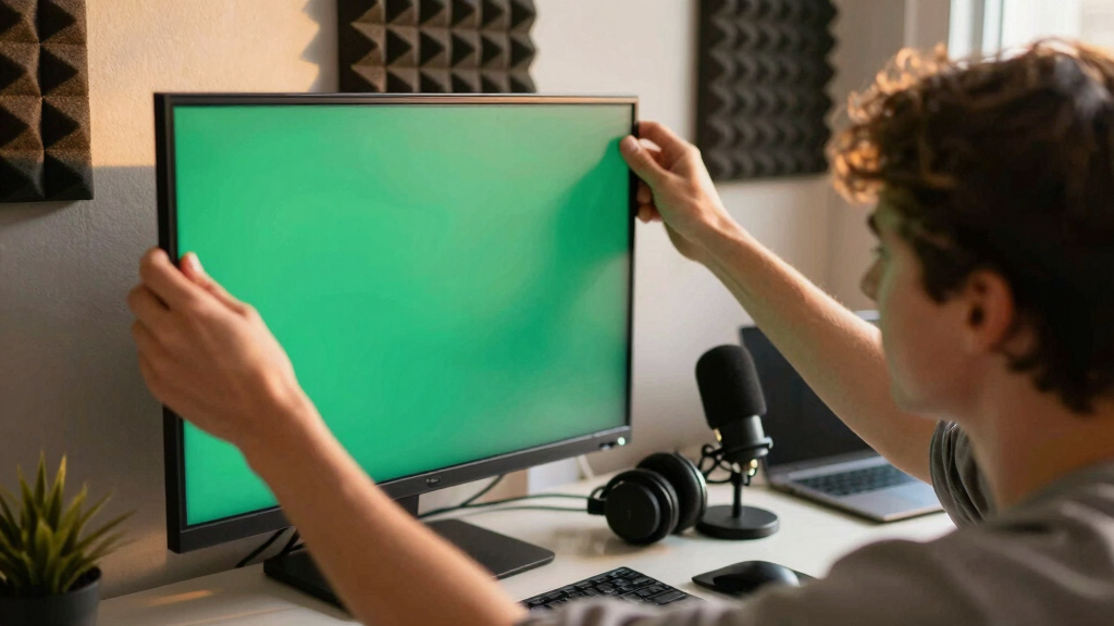 best green screens for small streaming rooms