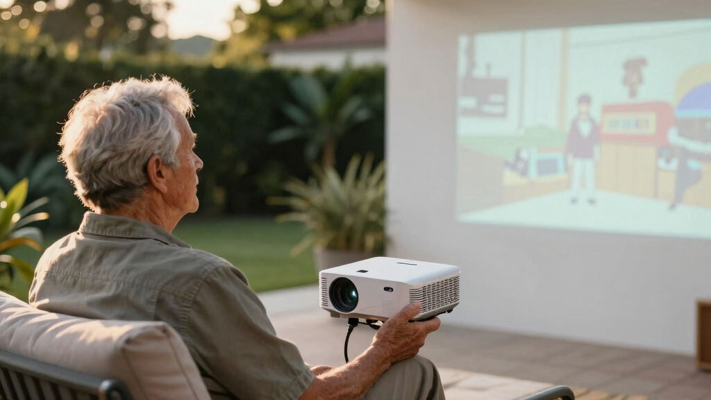 portable projector for movies