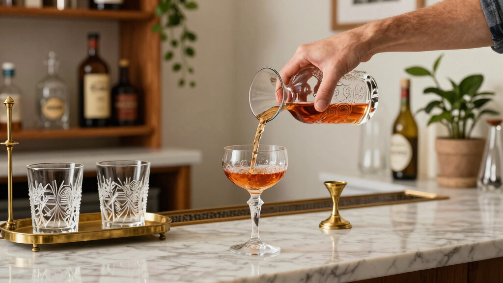 vintage-style barware sets
