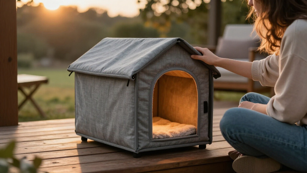 premium heated outdoor pet houses