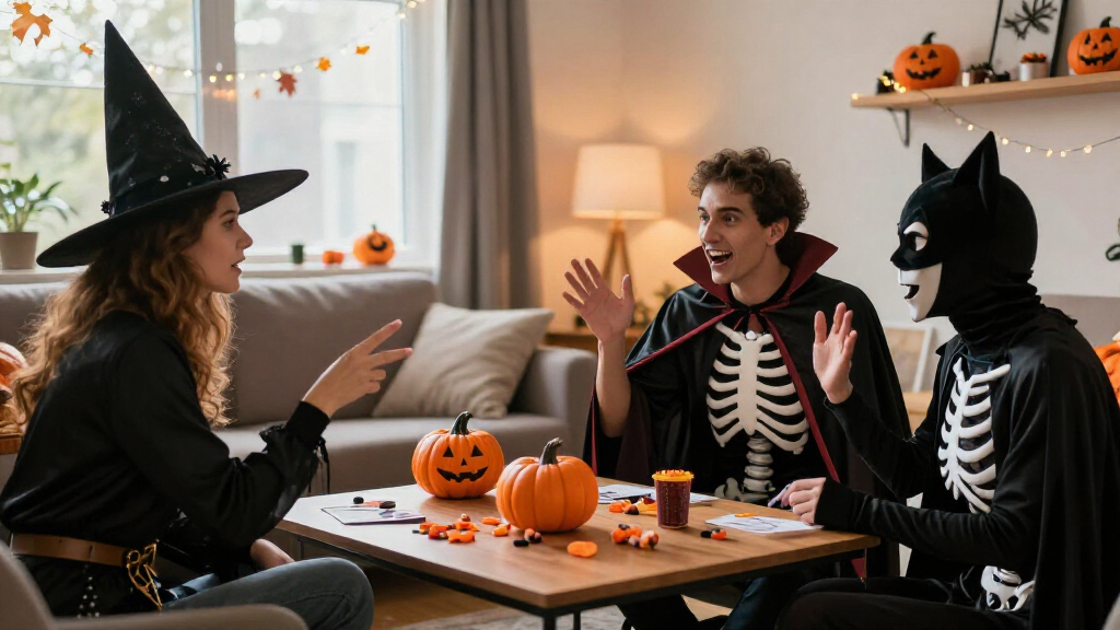 couples Halloween party games