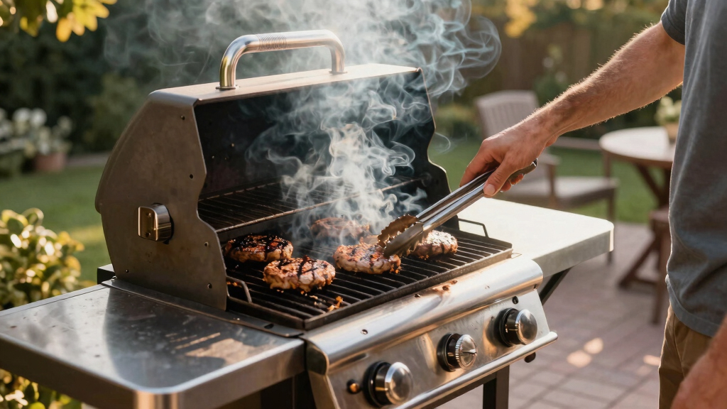 gas charcoal combo grill