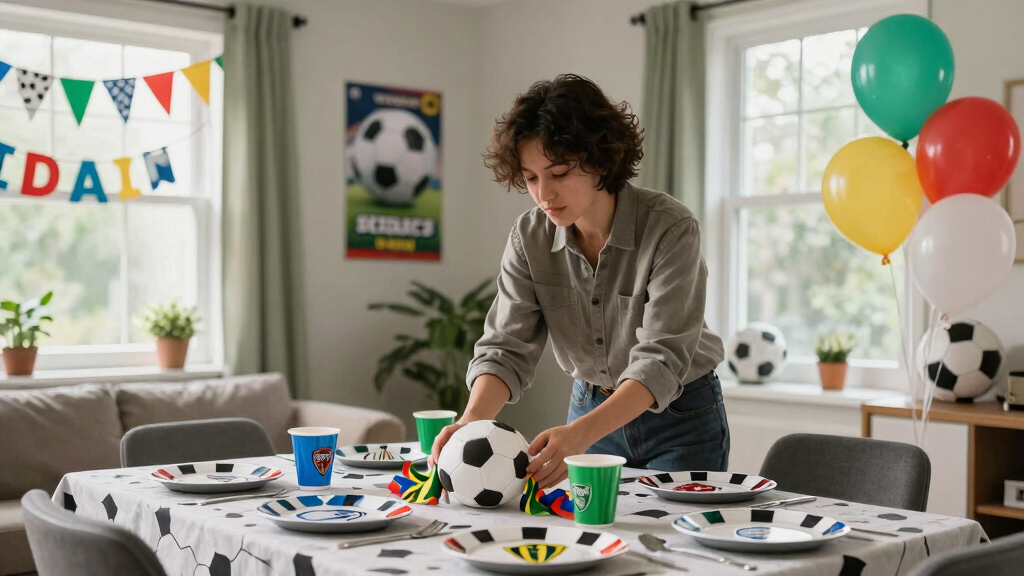 soccer-themed party supplies