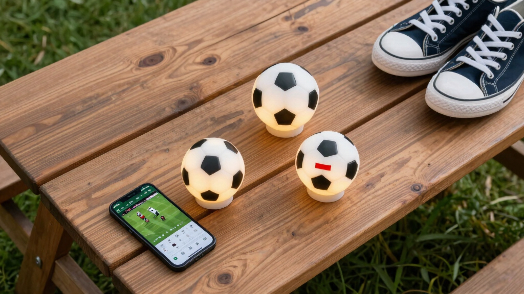 soccer fan LED candles