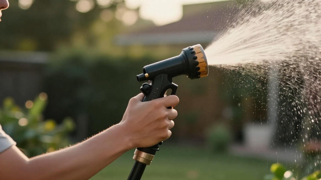 water hose nozzle