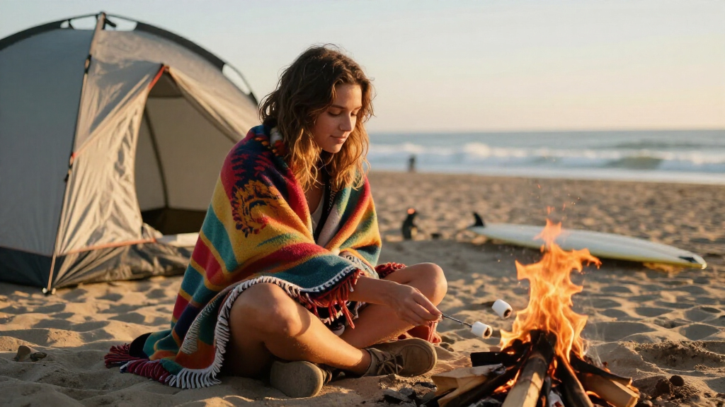 beach camping in southern california