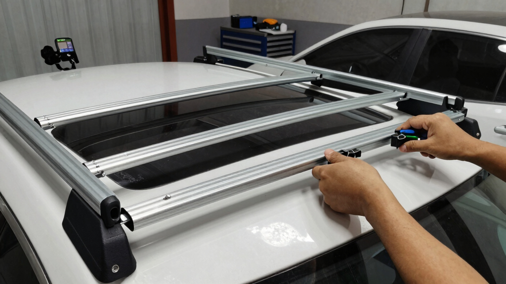 roof rack crossbars universal aluminum