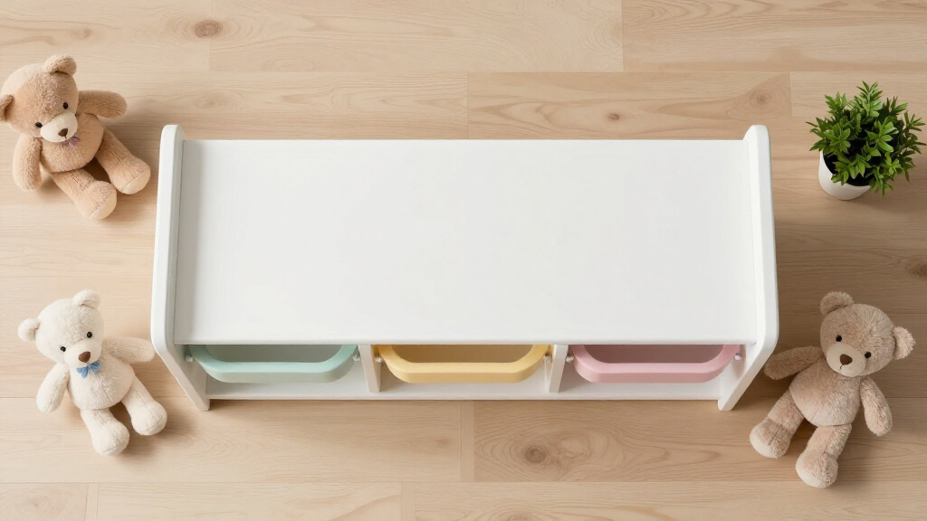 best nursery storage benches