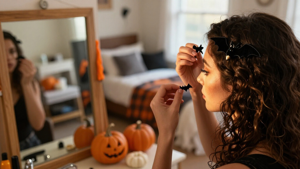Halloween hair accessories