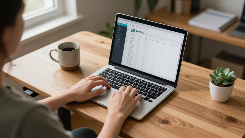 best standing desk for quickbooks and spreadsheets