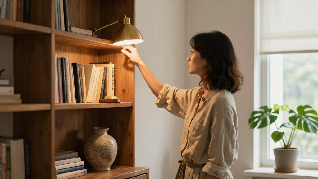 best bookshelf lamps