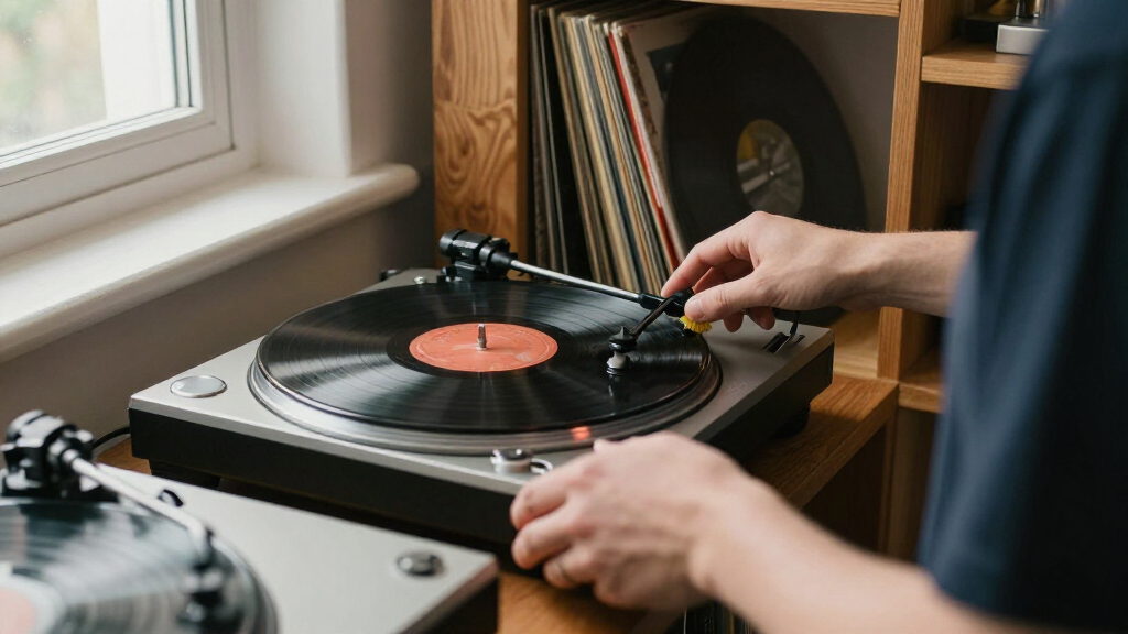 record cleaning machine for vinyl