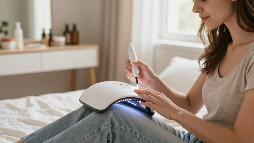 top rated cordless UV nail lamp for travel