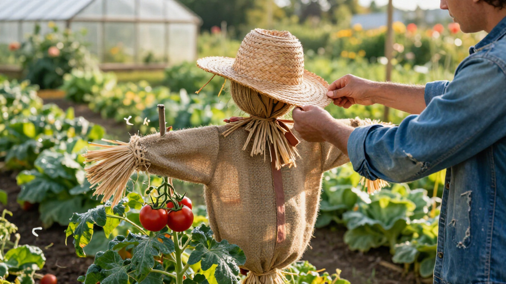 garden scarecrows