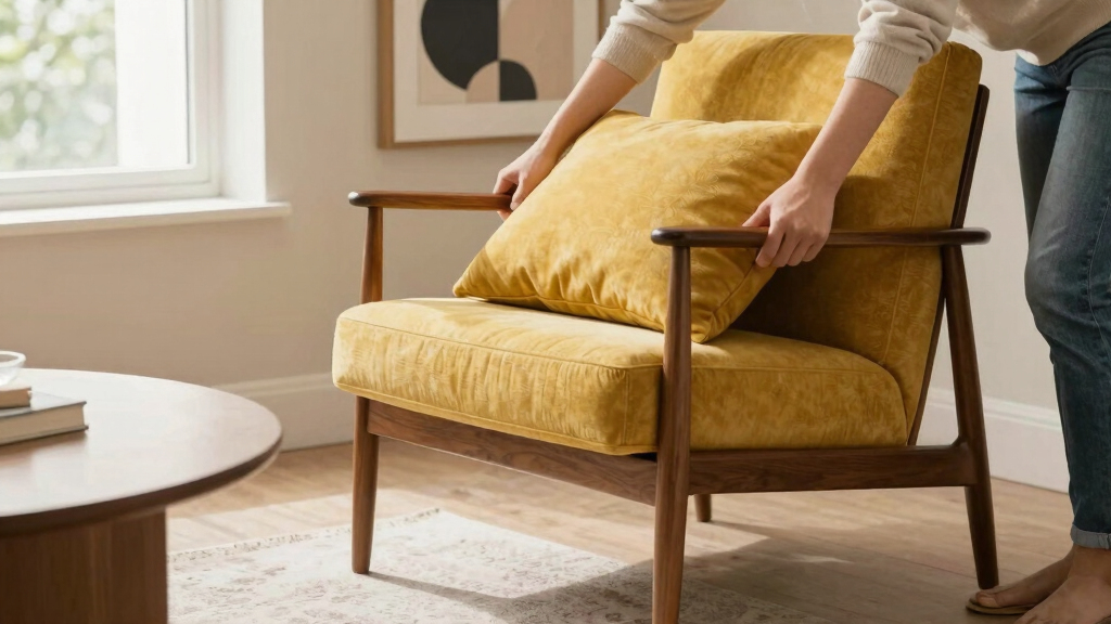 mid-century modern accent chairs