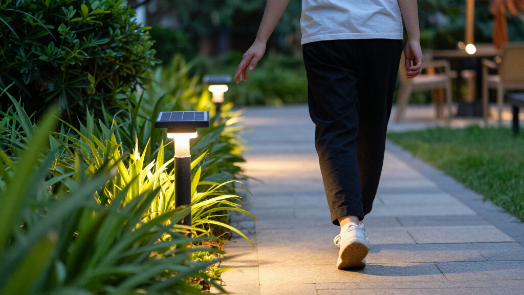 solar lights for walkway