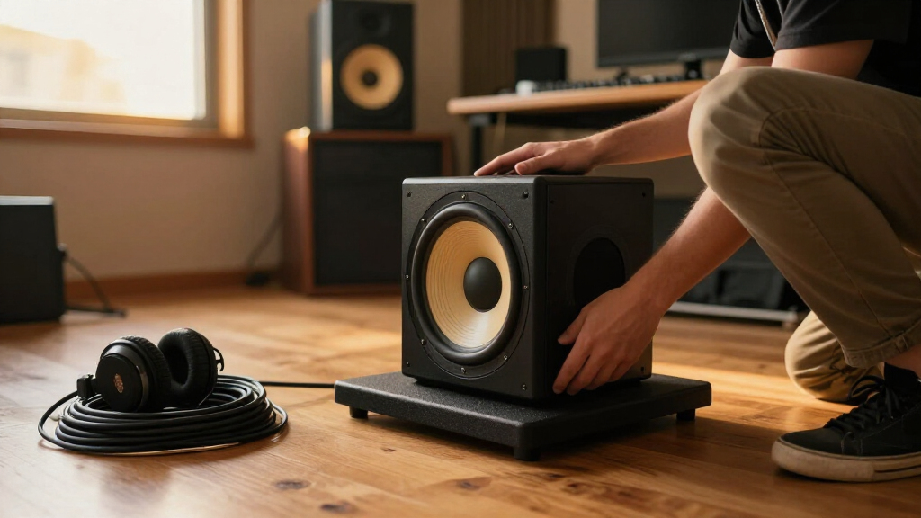 isolation platform for studio subwoofer
