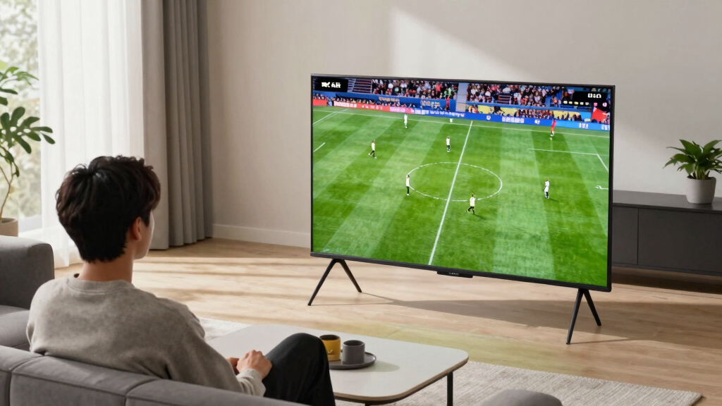 4K smart TVs for soccer viewing