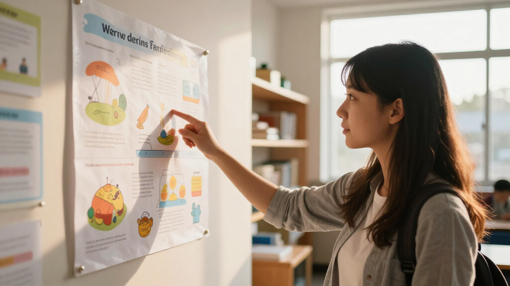 educational science reference posters