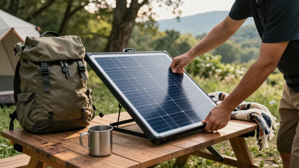 best portable solar panel for camping