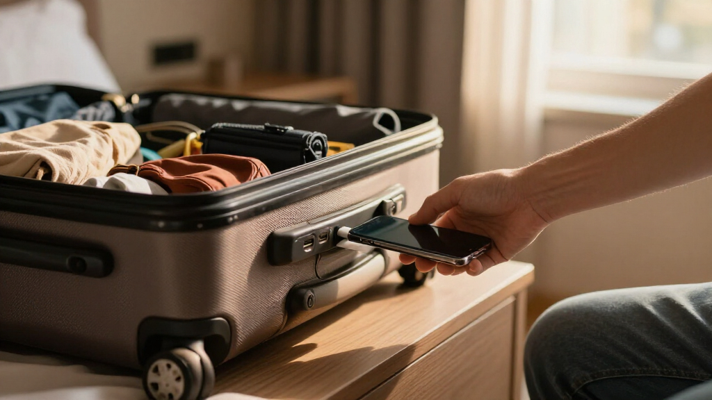 carryon luggage with usb ports