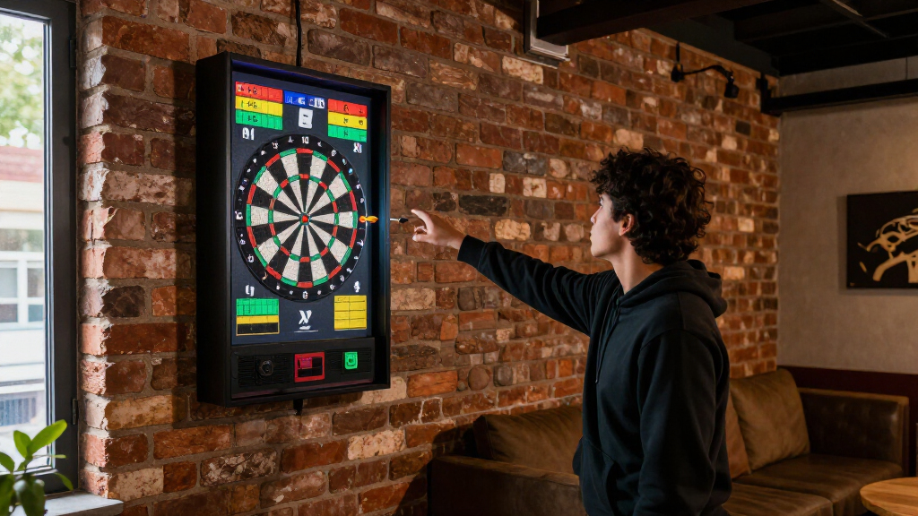 commercial electronic dartboard