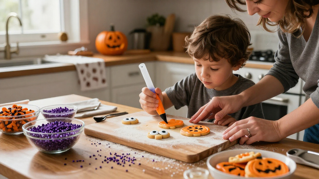 Halloween cookie decorating kits