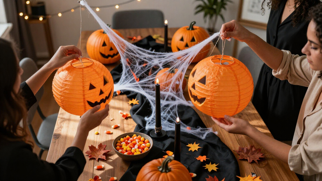 Halloween party decorations