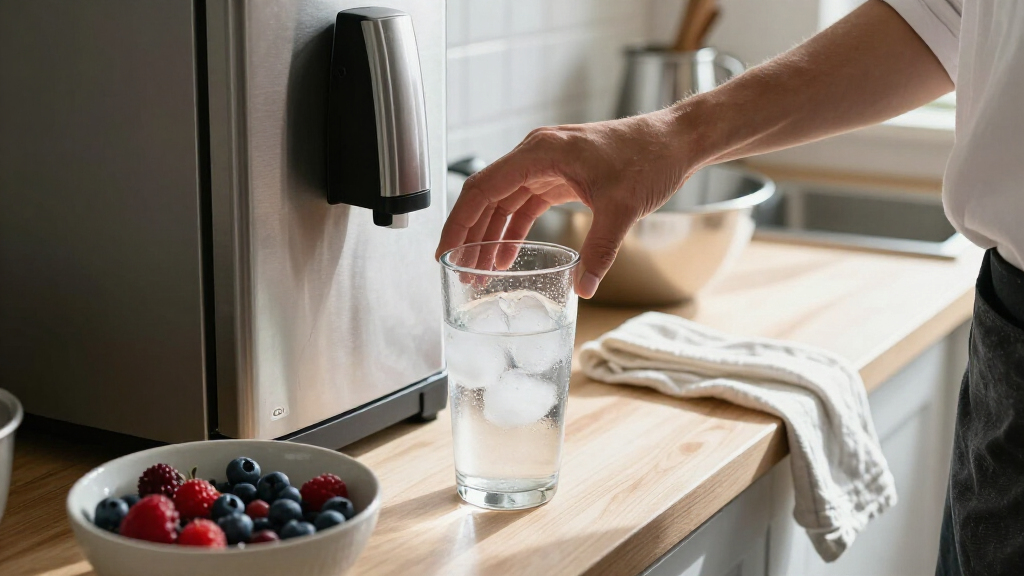 ice makers with water dispensers